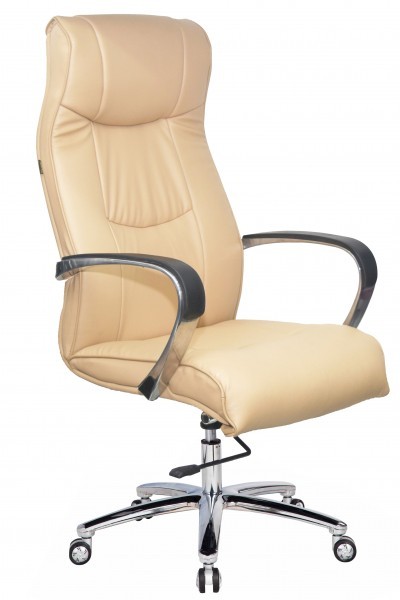 Ghế giám đốc hiện đại da PU màu kem : SG - D021